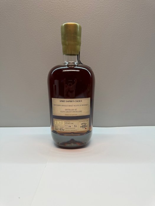Glen Grant 1973 43 years old - Spirit Empire’s Choice - One of 92 - for China - Spirit Empire  - 700毫升
