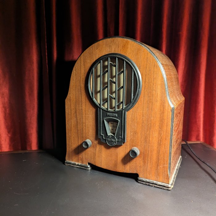 Philips - 634-02 - Replica Rádio a válvulas