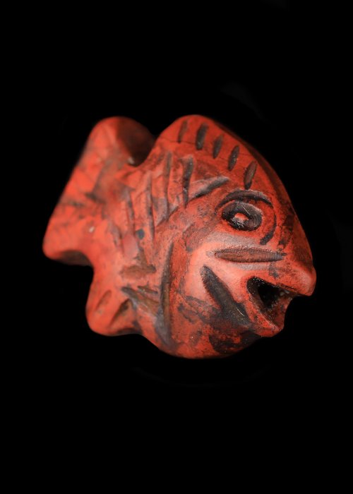 Antiguo Egipto, Imperio Nuevo Jaspe Amuleto de pez