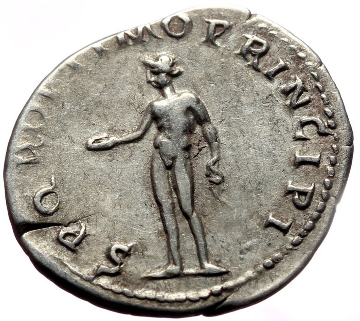 Római Birodalom. Trajanusz (AD 98-117). Denarius
