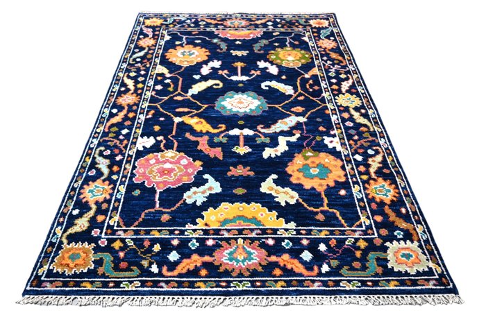 多彩藍色阿塞拜疆語 √ 未使用 - 小地毯 - 184 cm - 125 cm