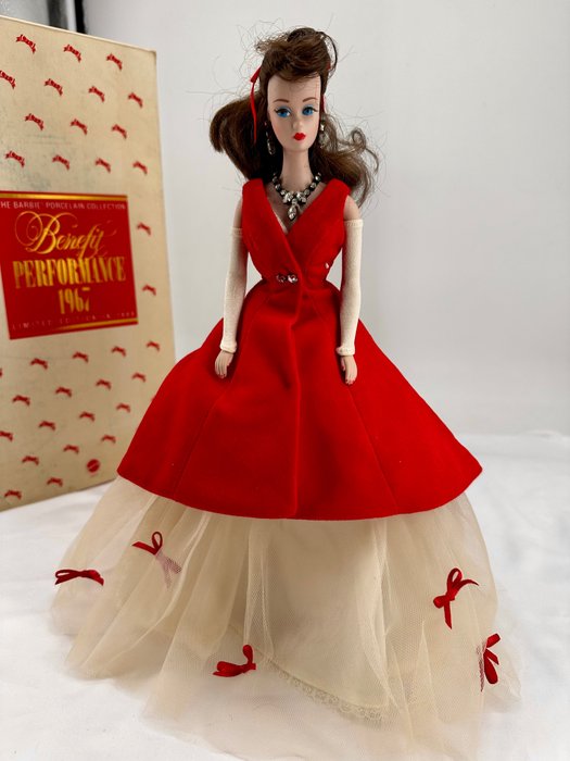 Mattel  - Barbie doll - Benefit Performance - Porcelain Barbie -  RARE - Mattel Made in Japan 1988 - U.S.