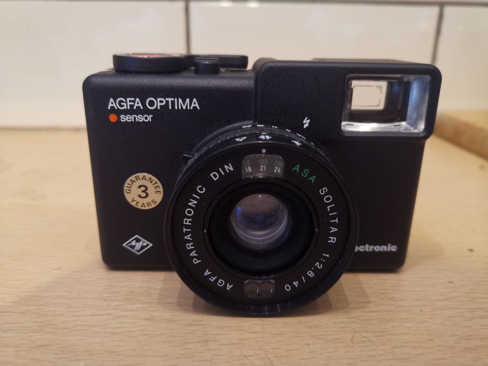 Agfa Optima Sensor met Solitar 2.8/40mm | Analogue compact camera