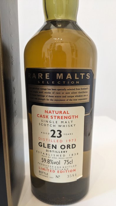 Glen Ord 1973 23 years old - Rare Malts Selection - Original bottling  - 75厘升