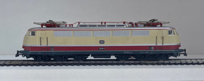 Märklin H0轨 - 3053.2 - 电力机车 (1) - BR 103“TEE 特快列车机车”，1969 年 - DB