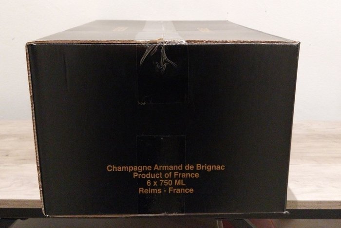 Armand de Brignac, Ace of Spades Gold - 香檳 Brut - 6 瓶 (0.75L)