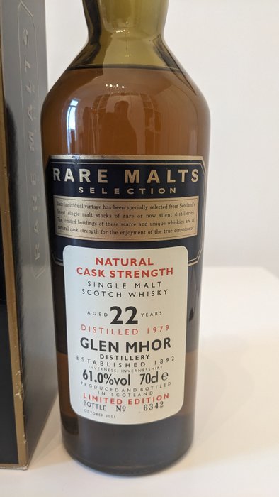 Glen Mhor 1979 22 years old - Rare Malts Selection - Original bottling  - 70 cl