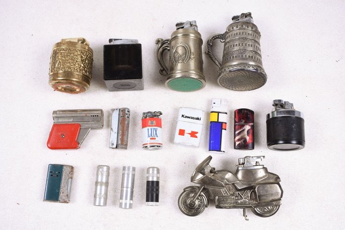 Ronson, BMW, Imco, Lark - Lighters - 打火机 - 金属、黄铜 -  (16)