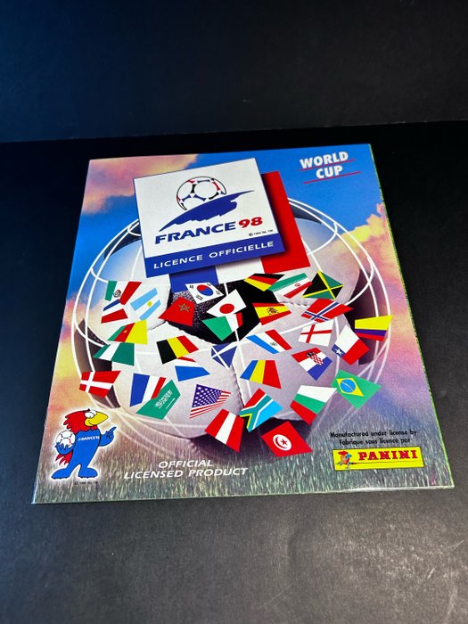 帕尼尼 - France 98 World Cup - Danish Version Very Rare Empty Album