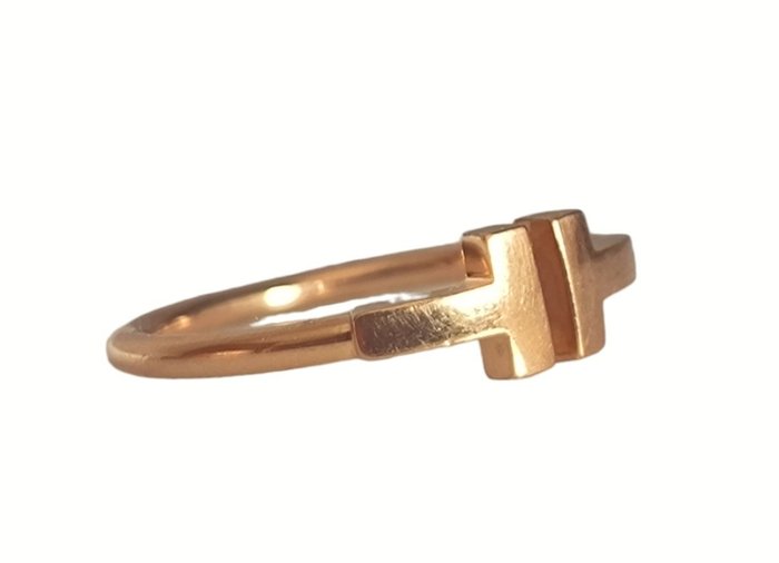 Tiffany & Co. - Gyűrű - T WIRE Rózsa arany