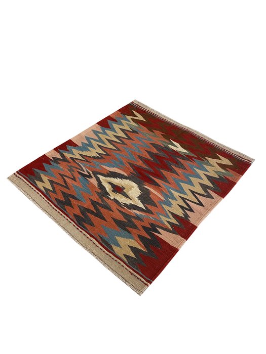 索弗雷·基利姆 - 凯利姆平织地毯 - 104 cm - 94 cm