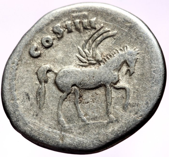 Romarriket. Vespasian (AD 69-79). Denarius