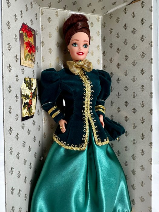 Mattel  - Κούκλα Barbie Yuletide Romance - 1996 - Special Edition - Î—Î Î‘