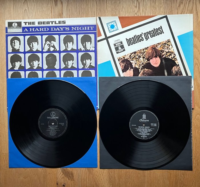 披頭四 - The Beatles ‎– A HARD DAY’S NIGHT, Beatles’ Greatest - 多個標題 - LP 專輯（多個） - 立體聲 - 1967
