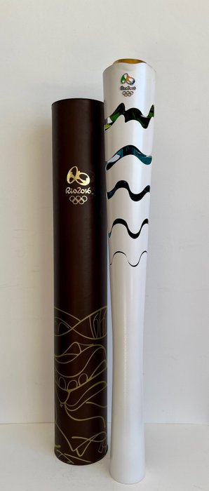 Leichtathletik - 2016 - Artwork, Olympic torch 