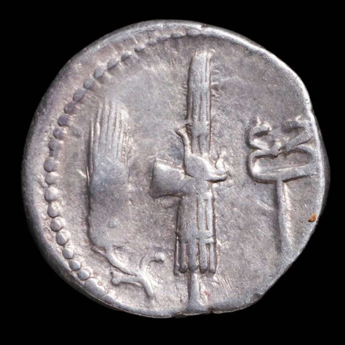 República Romana. C. Norbanus, 83 a. e. c.. Denarius Roma