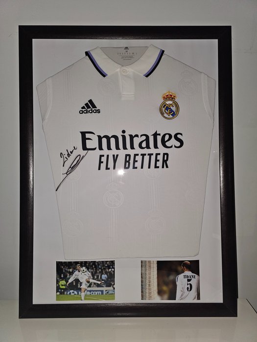 Real Madrid - Zinedine Zidane - Fotballskjorte