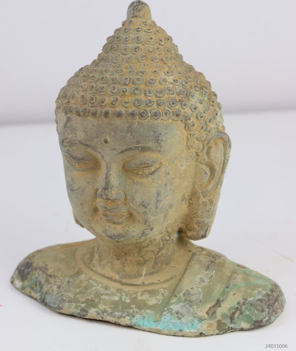 Buste Boeddha - Bronz - Nepál