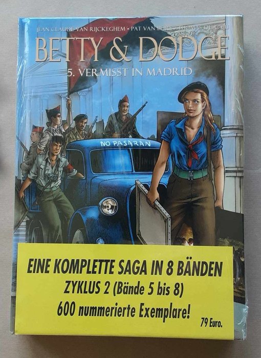 Betty & Dodge Bände 5, 6, 7 und 8 - "Vermisst in Madrid", "Verrat in den Pyrenäen", "In der Falle in Venedig", "Berlin sehen und - 4 Album