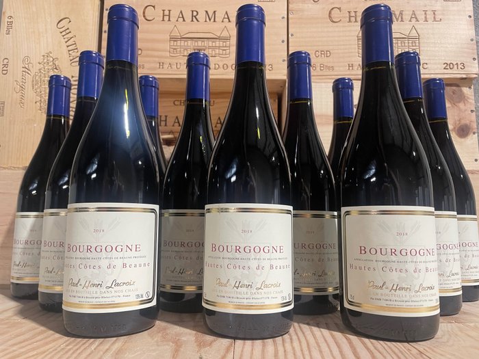 2018 Domaine Paul Henri Lacroix Bourgogne Hâutes Côtes de Beaune - Côte de Beaune - 12 Bottiglie (0,75 L)