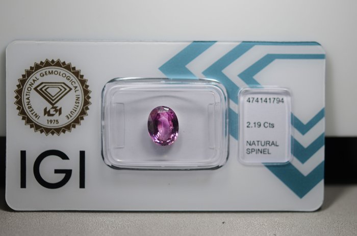 紫色 尖晶石 - 2.19 ct