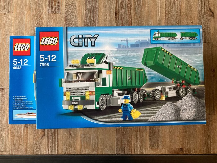 Lego - Stadt - 7998/4643 - Heavy Hauler / Powerboot Transporter - 2000-2010