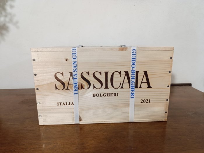 2021 Tenuta San Guido, Sassicaia - Bolgheri DOC - 6 Bottiglie (0,75 L)