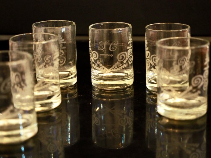 Drinking set (6) - Glass