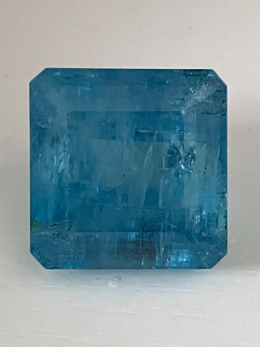 1 pcs Kék Akvamarin - 76.39 ct