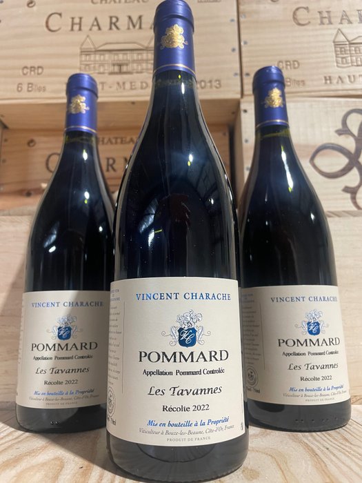 2022 Domaine Vincent Charache "Les Tavannes" - Pommard - 3 Flaschen (0,75 l)