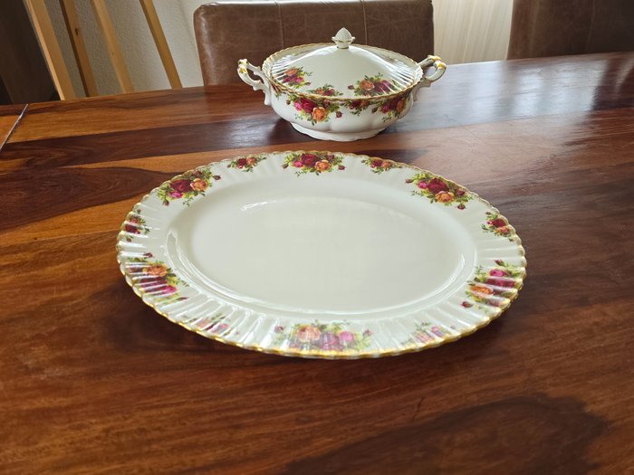 royal albert - Platter (2) - old country rose - Porcelain