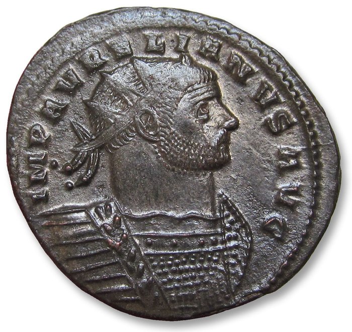 Impero romano. Aureliano (270-275 d.C.). Antoninianus Siscia 272-274 A.D. - eye to the sky portrait - mintmark S✱ -