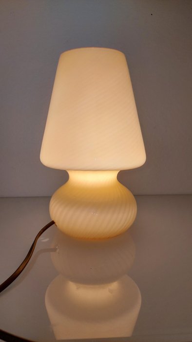 Lampe de table (1) - Champignon - Verre