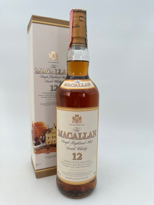 Macallan 12 years old - Original bottling  - b. ca. 2000 - 700 ml