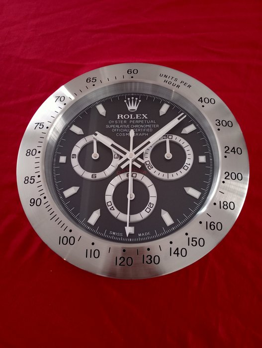Wall clock - Rolex Daytona Dealer - Aluminium - 2010-2020