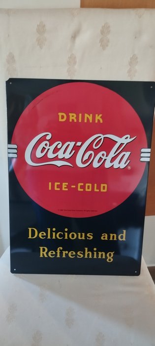Väggplatta - Coca-Cola