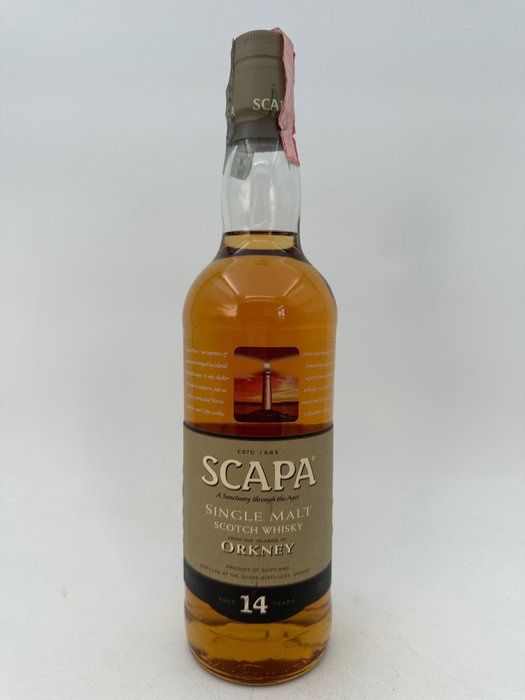 Scapa 14 years old - Original bottling  - b. Δεκαετία του 2000 - 70cl