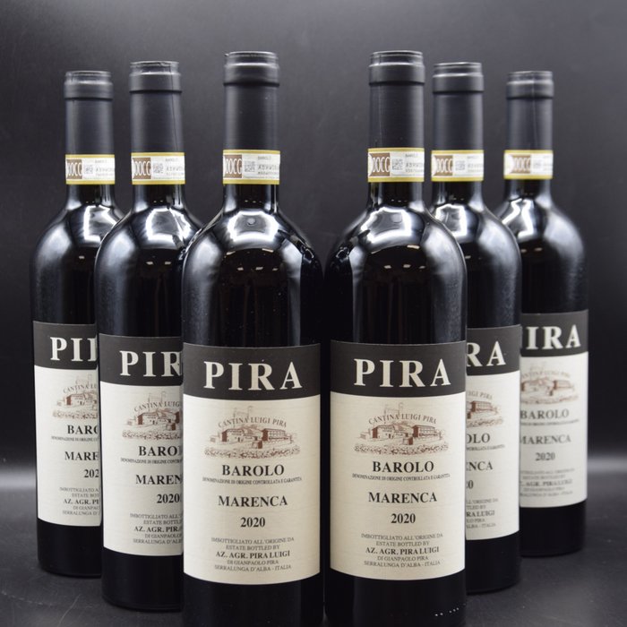 2020 Pira, "Marenca" - 巴羅洛 - 6 瓶 (0.75L)