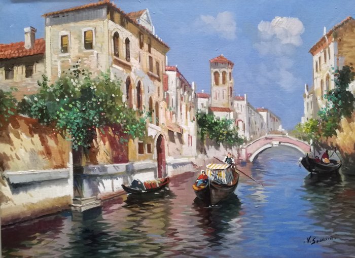 Vincenzo Somma (1955) - Laguna  di Venezia