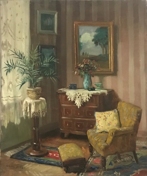 Janos Czene (1904-1984) - Interior