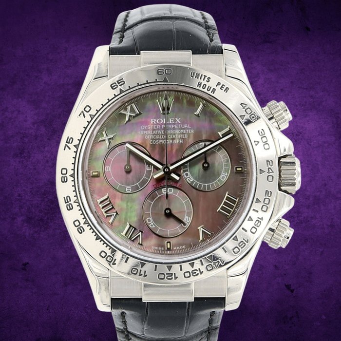 Rolex - Oyster Perpetual Cosmograph Daytona 'Tahiti Dial' - Ref. 116519 - Homme - 2008
