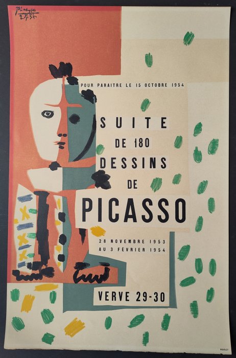 Pablo Picasso - Picasso - Suite de 180 dessins de ... - 1950-tallet