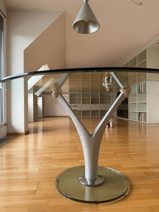 Rolf Benz - 中心桌 - 1210 - 玻璃, 铝