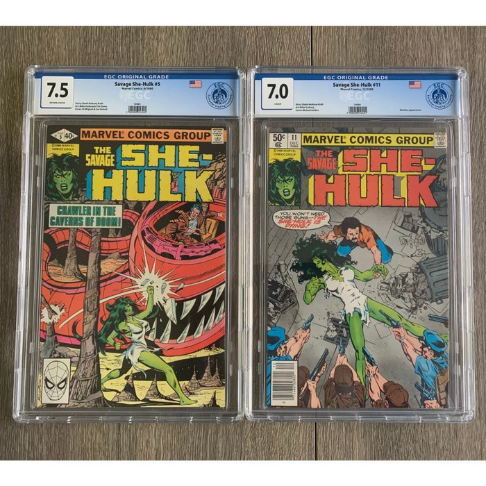 Savage She hulk - The She Hulk in 1980 serie Graded EGC - 2 Graded comic - 1980