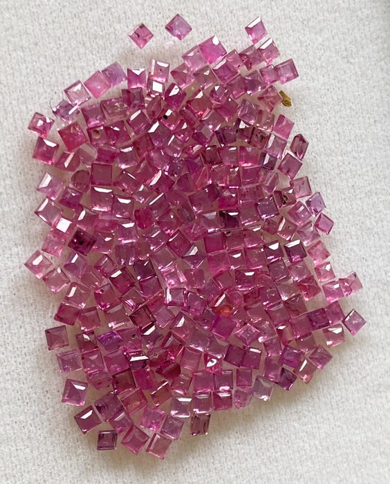 红紫色 红宝石 - 20.35 ct