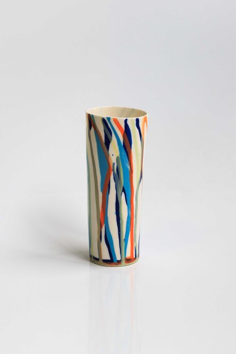 Eugenio Michelini - 花瓶 (1)  - 瓷