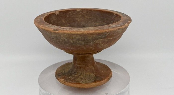 Ancient Greek Terracotta small bowl. WITHOUT RESERVE PRICE - 6.5 cm