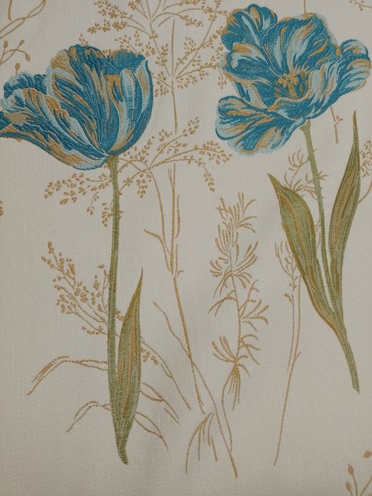 優雅的 San Leucio 切工，帶有花卉紋理 - 室內裝潢織物  - 600 cm - 140 cm