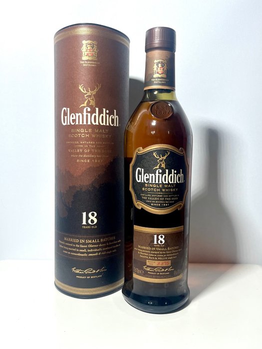 Glenfiddich 18 years old - Original bottling  - 70cl