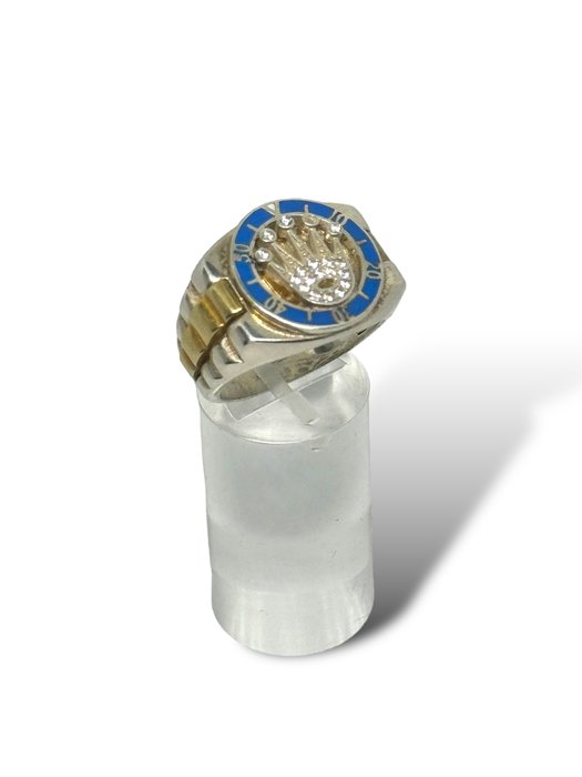 Sans Prix de Réserve - Rolex kroon ring Bague - Argent Quartz 